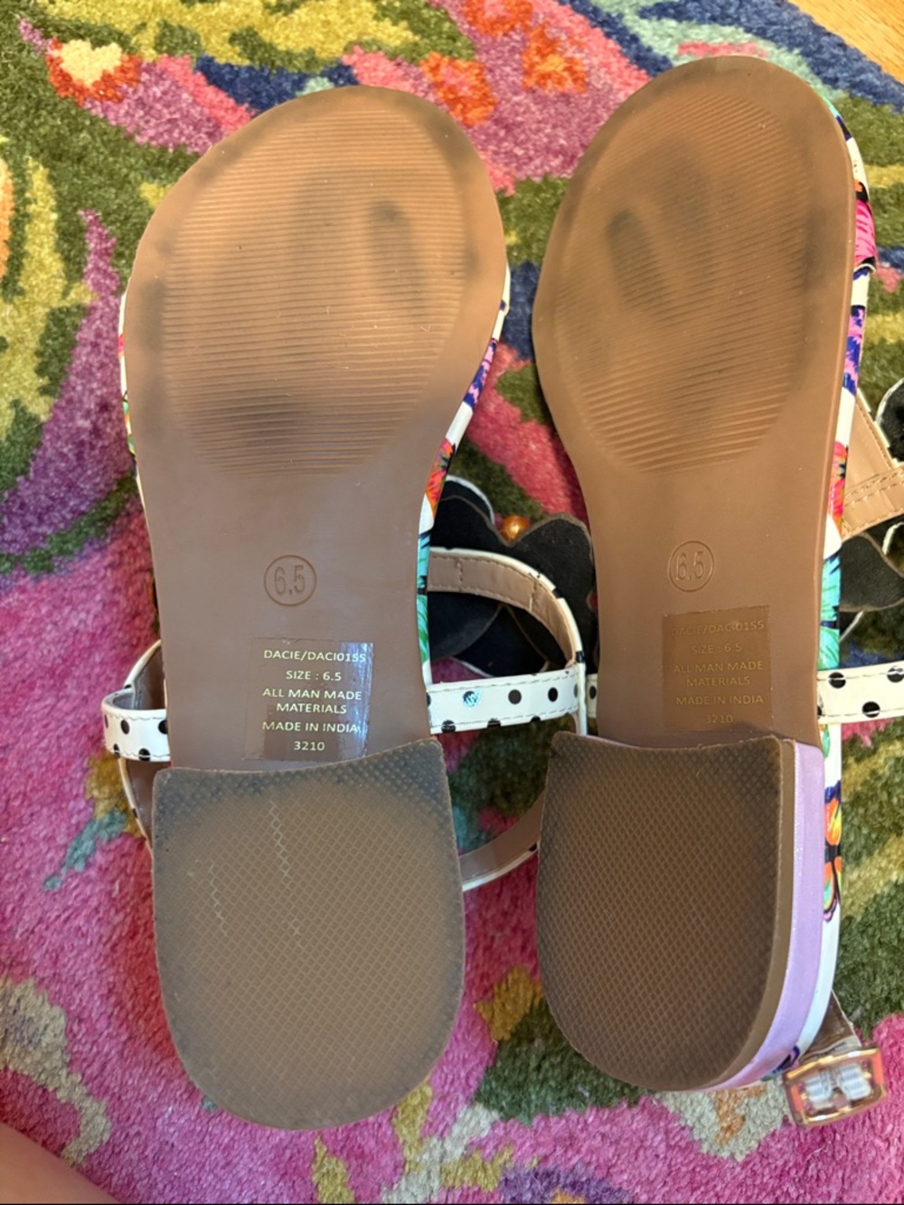 Betsey Johnson Butterfly Sandals - Picture 3 of 3